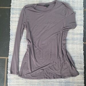 Banana Republic Women's Long Sleeve Purple Top